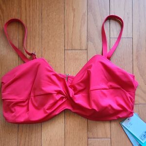 H&M Vibrant Red Bikini Top